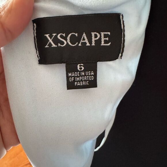 Xscape light blue sequin Evening Gown in size 6 - Picture 9 of 14